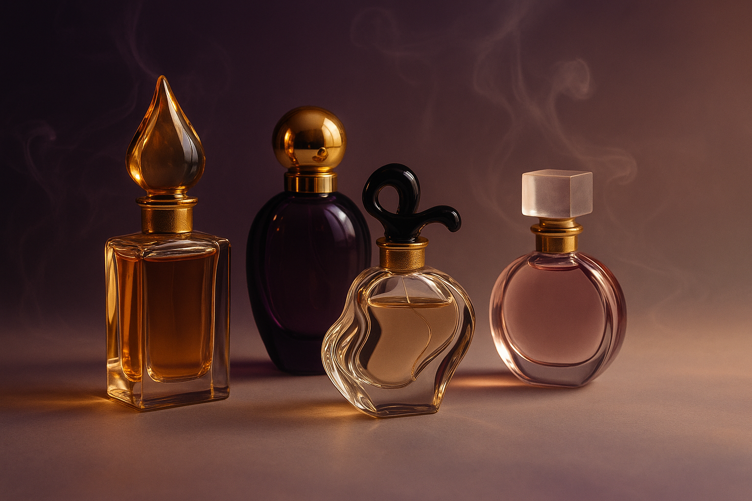 Banner per profumi artistici senza testo