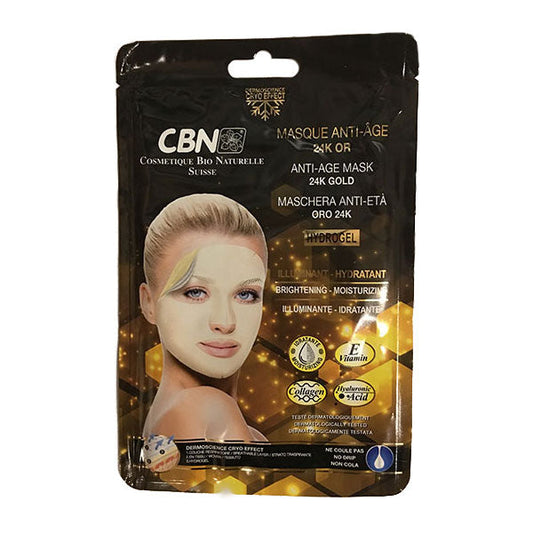 CBN MASCHERA ANTI ETA' ORO 24K HYDROGEL