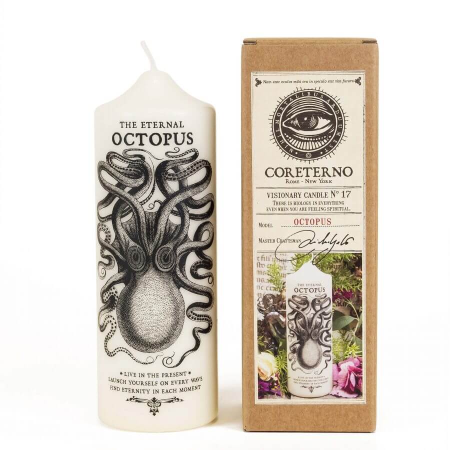 The Eternal Octopus Candela Artistica